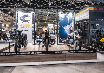 ROYAL ENFIELD - STAND - SALON DU 2 ROUES DE LYON 7