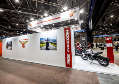 STAND MOTO MORINI SALON DU 2 ROUES